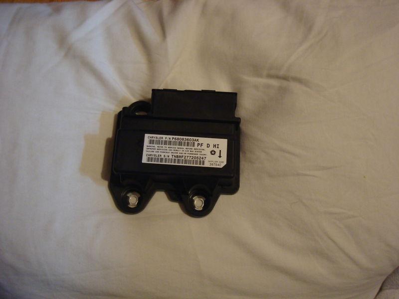 Dodge dart air bag control module 2012 2013 occupant 