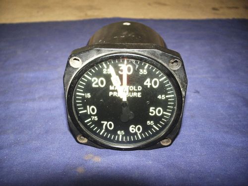 Ranco aircraft dual manifold pressure indicator 31854-34 gauge an5770-2-34