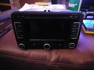 Volkswagen rns 315 navigation unit stereo cd player genuine 1k0035274d