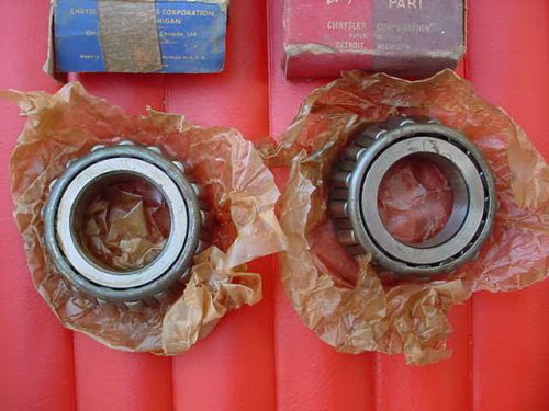 Plymouth,dodge truck front wheel bearings 1937-1953
