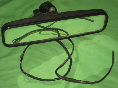 87-93 ford mustang factory convertible rear view mirror windshield oem lights