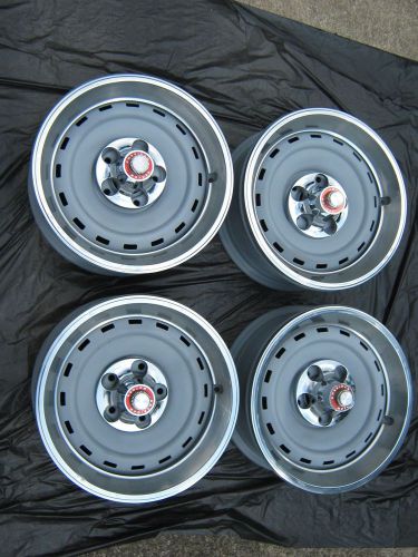 1976-78 amc matador barcelona factor 15x6 rally wheels,  primer