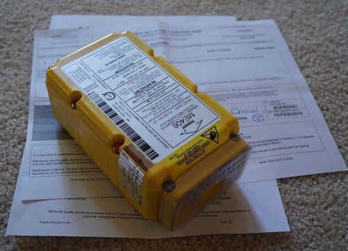 Artex me406 elt emergency locator beacon  8130 new battery 453-6603   u.s. reg