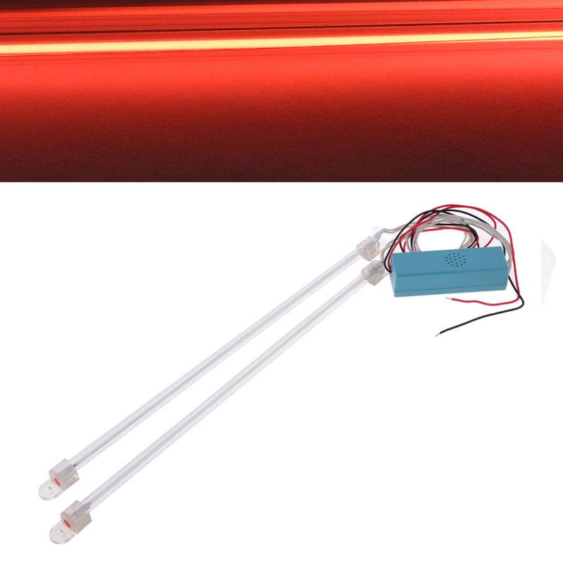 Car auto ccfl cold cathode neon dc 12v tube light lamp red 30cm long