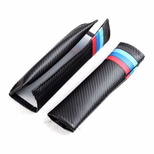 Car safety belt for carbon fiber leather belt sheath movement shoulders pad