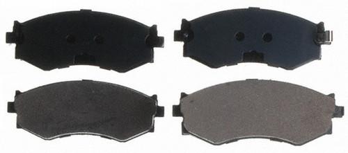 Raybestos sgd462c brake pad or shoe, front-service grade brake pad