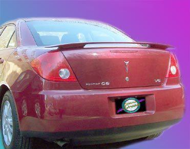 Painted pontiac g6 4dr custom style spoiler 2005-2010