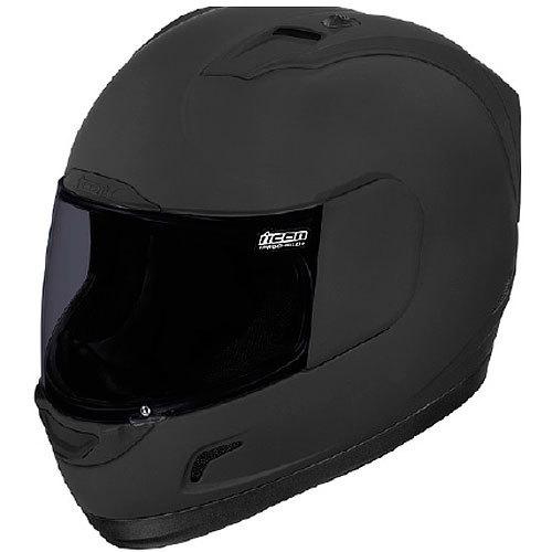 Icon alliance dark helmet black