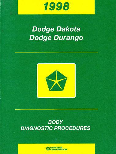 1998 dakota durango body service manual