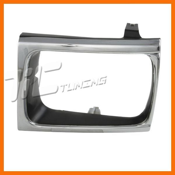 Left headlamp door head light bezel driver side 1992-1995 toyota pickup 4wd