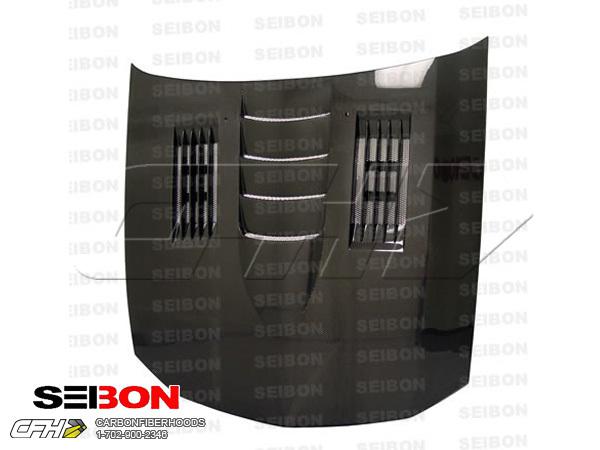 Seibon carbon fiber ss-style carbon fiber hood kit auto body ford mustang 05-09