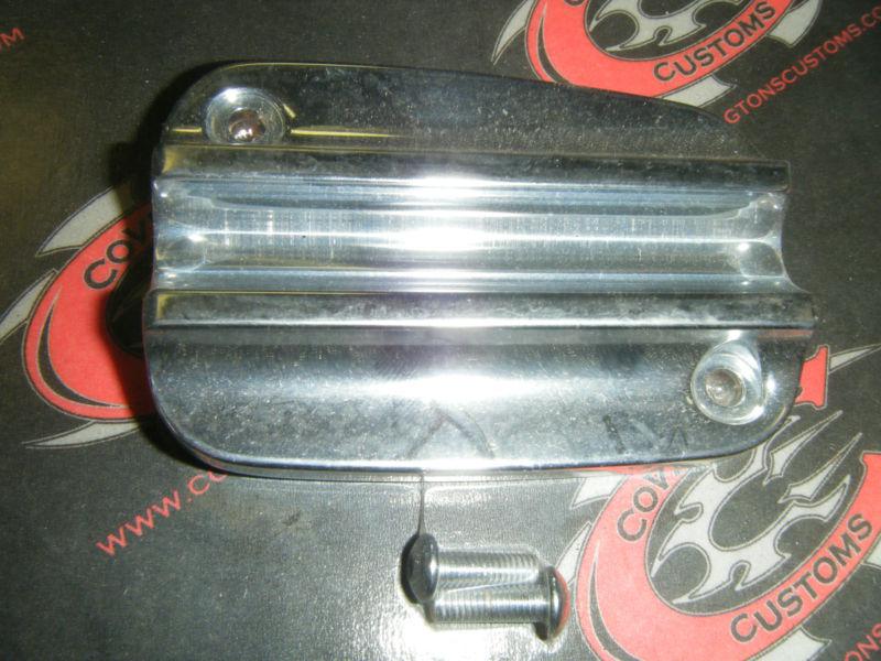 Harley chrome hydraulic clutch cover - cvo - screamin eagle models-new - billet