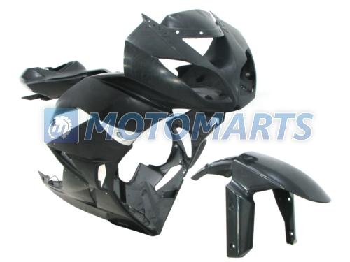 Fit kawasaki ninja zx 6r zx6r 09 10 unpainted raw injection bodykit fairing