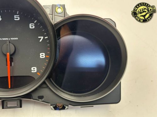 2013-2016 porsche boxster cayman  instrument speedometer gauge cluster oem 11k