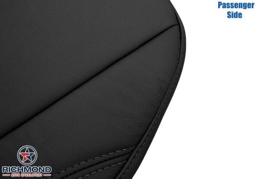 2014 2015 ford escape -passenger side bottom genuine leather seat cover black