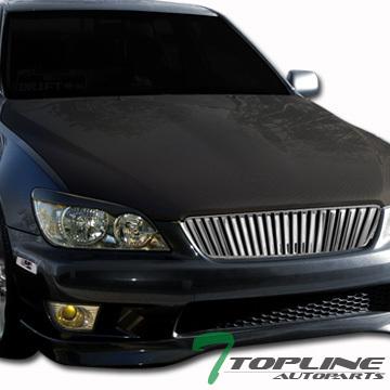 Chrome vip hood grill grille+depo front bumper side marker 2001-2005 lexus is300