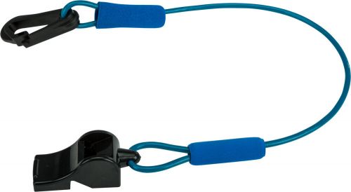 Wps pwc floating whistle w/lanyard lvw-17 blue blue