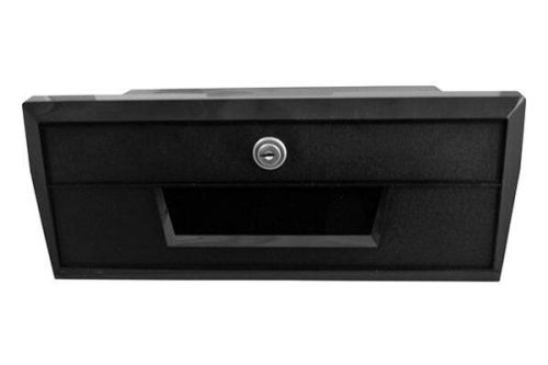 Attwood 2638-1 - standard 11-3/4&#034; l x 4&#034; h x 6-5/8&#034; d black plastic glove box