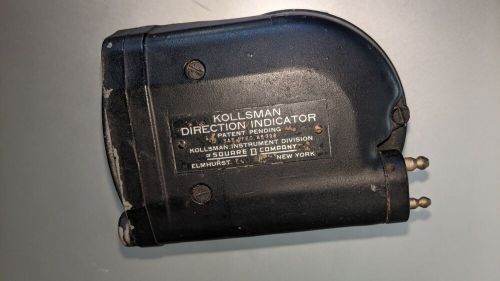 Vintage kollsman aircraft directional indicator