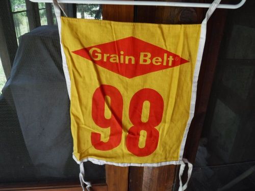 Vintage grain belt beer snowmobile racing number (polaris artic cat yamaha)