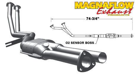 Magnaflow catalytic converter 23559 bmw 735i,735il