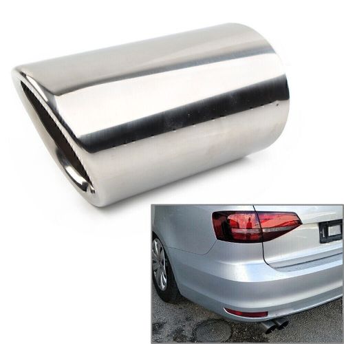 New rear exhaust pipe tail muffler tip for vw golf 5 6 7 jetta 6 passat 1.4t tsi