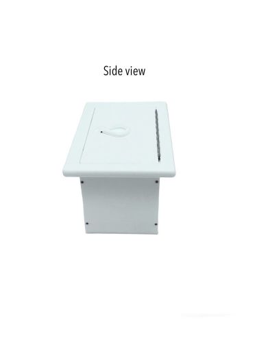 Marine glove starboard boat box with starboard lock lid lifetime warranty 12 x 8