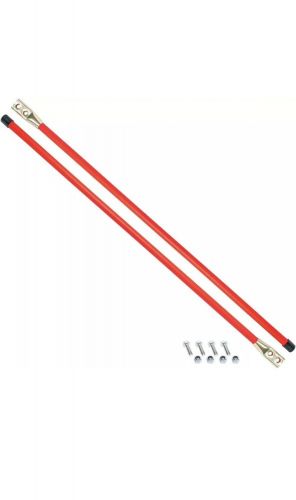 36&#034; long orange snowplow marker kit with hardware, replaces buyers 1308110