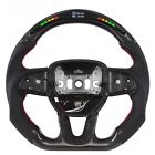 Led carbon fiber steering wheel for dodge charger chanllenger srt durango