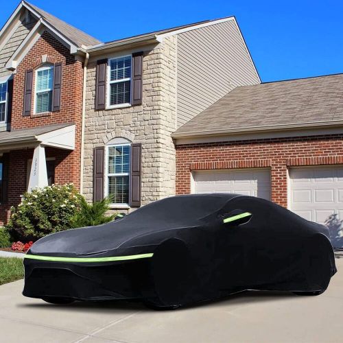 Outdoor car cover waterproof dust-proof custom black with zipper for porsche 911