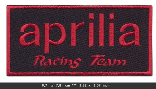 Aprilia patch patches ironing image motorcycle rdv4 tuono racing racing moto gp-