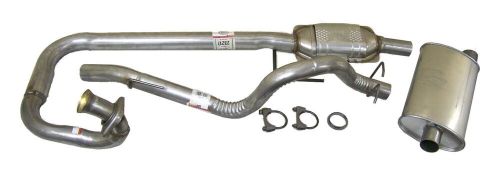 Crown automotive 52018934k exhaust kit fits 97-99 wrangler (tj)