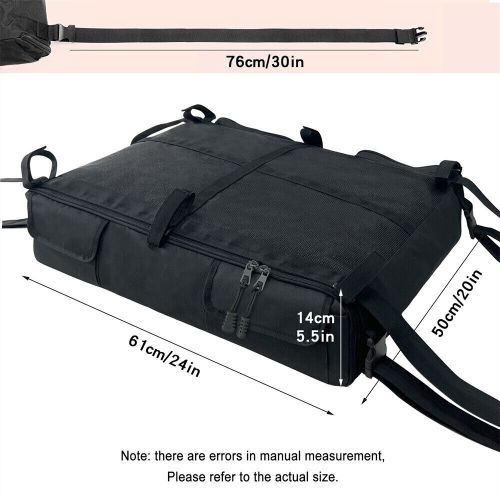 Waterproof fabric storage bag marine grade 600d polyester black storage bag