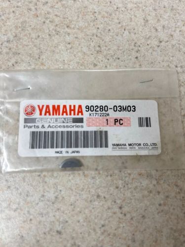 Genuine yamaha marine 90280-03m03-00 woodruff key oem new factory boat parts