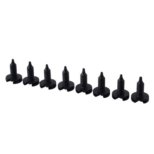 50 x for black nylon door trim panel clips fastener mwc9134 black