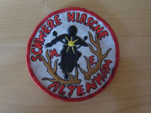 Mc patch heavy deer mf altenham bayern motorcycle club patches cut vest-