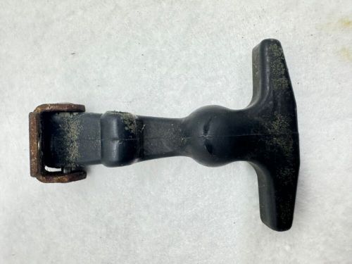 Military hmmwv, humvee dog house cover rubber latch tie down, &#034;not very pliable&#034;