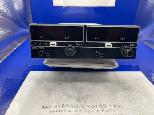 Bendix/king kx 155 p/n 069-1024-42 14vdc with glide/slope with faa form 8130-3