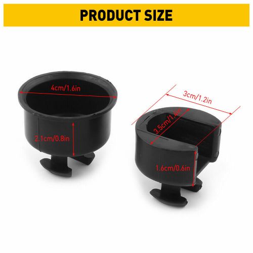 Tailgate pivot bushings for 2002-2008 dodge ram 1500 /03-09 ram 2500 3500 eaw