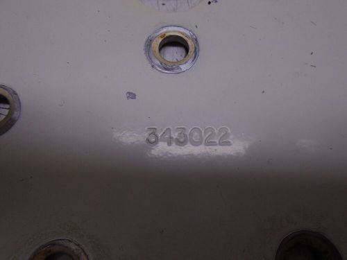 Ca2a evinrude johnson outboard exhaust cover 343022 0343022