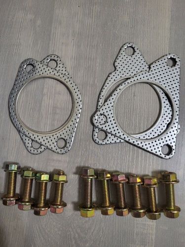 G37 370z catalytic converter gaskets - hr engine with hardware o ringed