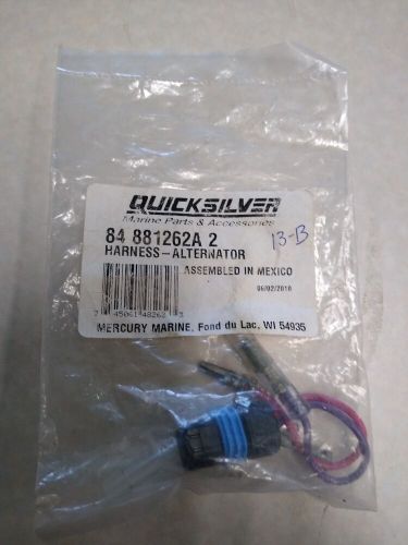 # 84-881262a 2 oem mercury mercruiser quicksilver alternator harness