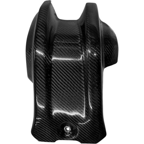 P3 carbon hybrid skid plate black for ktm husqvarna 450