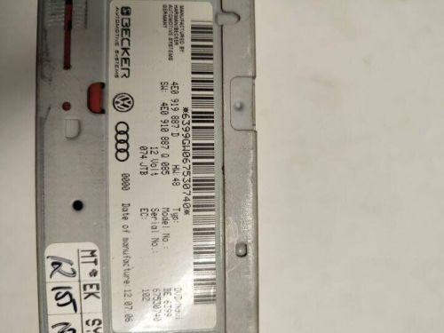 Audi q7 4l cd changer 4e0919887m 4e0910887q 3.00 diesel 171kw 2007 24411133-