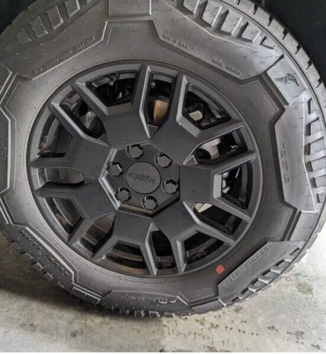 Tesla cyber truck wheel center caps and lug nut covers