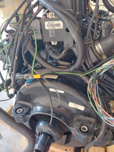 1996 mercury marine mercruiser 5.7 l 350 v8 boat engine motor no salt 324 hrs