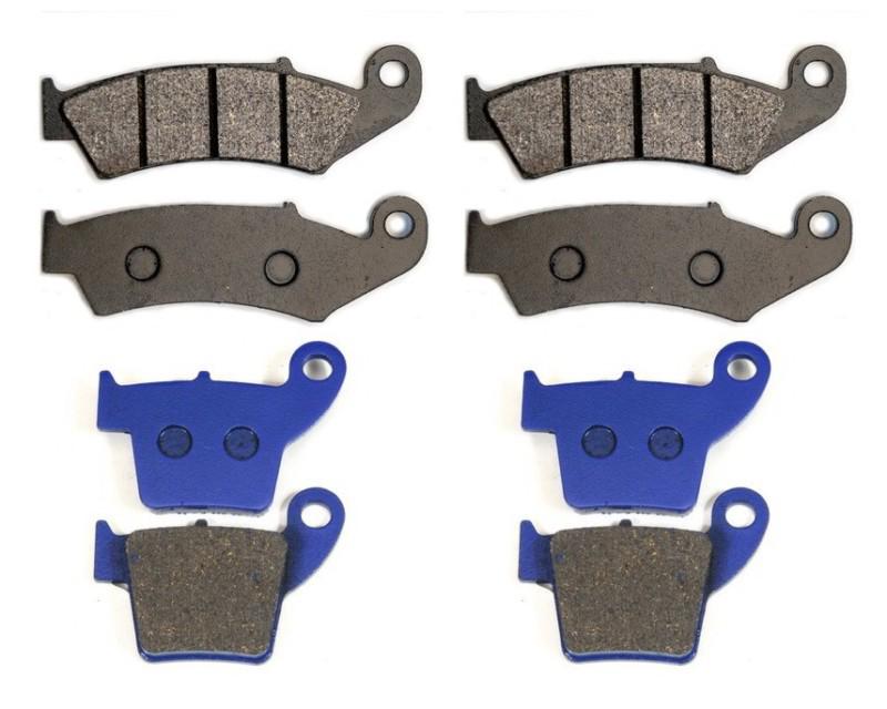 New 2 front + 2 rear brake pads stock quality honda cr125 cr250 crf250 crf450