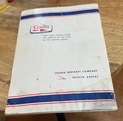 Cessna model 182 &amp; skylane owner&#039;s manual 1968