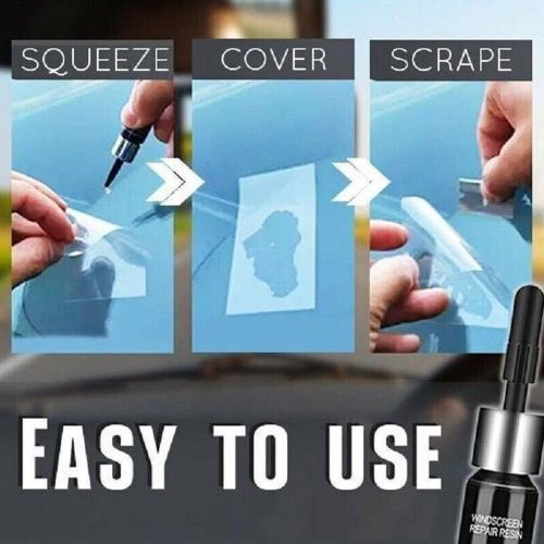 Auto glass nano repair fluid car windshield resin crack tool kit glass rep=