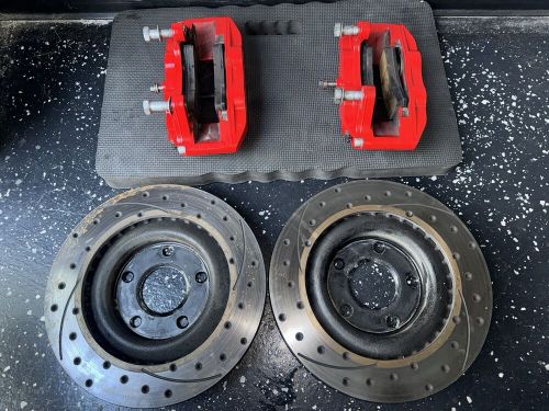 Wilwood slc56 brake rotor/pad and caliper kit 05-13 corvette